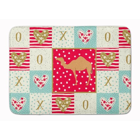 Carolines Treasures 19 x 27 in. Arabian Camel Dromedary Love Machine Washable Memory Foam Mat CK5244RUG